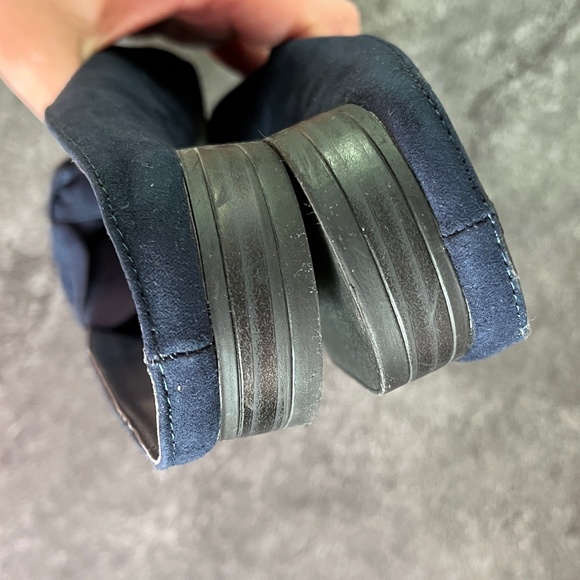 Blue vegan suede mules, flats, 8.5, NWOT. - Picture 14 of 14